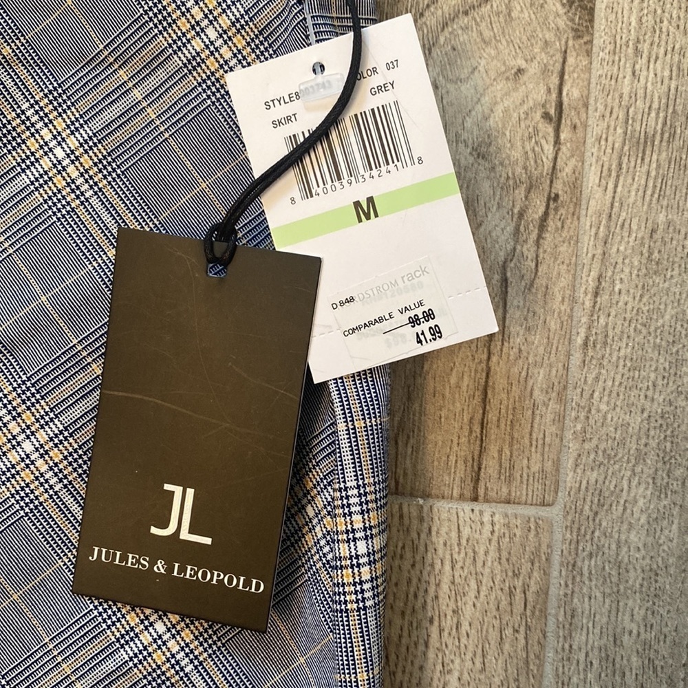 Jules & Leopold Plaid Mini Skirt - Picture 4 of 6